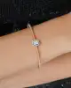0.29 Ct. Pırlanta Taşlı Baget Bileklik