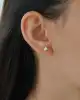 0.30 Ct. Pırlanta Tektaş Küpe