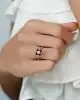 0.33 Ct. Elmas Taşlı Çiçek Yüzük