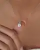 0.37 Ct. Pırlanta Taşlı Kolye