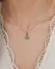 0.49 Ct. Elmas Gül Kolye
