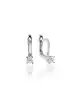 0.50 Ct. Pırlanta Tektaş Küpe