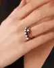 0.86 Ct. Elmas Beştaş Yüzük