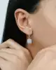 1.00 Ct. Pırlanta Baget Küpe