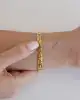 22 Ayar Altın Desenli Bileklik