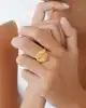 22 Ayar Altın Sarmal Yüzük