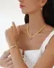 22 Ayar Baget Taşlı Altın Küpe