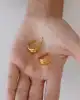 22 Ayar Bold Halka Küpe