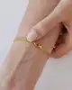 22 Ayar Dorika ve Tuğralı Altın Bileklik