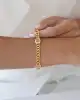 22 Ayar Taşlı Gurmet Zincirli Bileklik