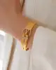 22 Ayar Taşlı Hasır Bileklik