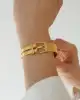 22 Ayar Taşlı Hasır Bileklik