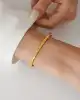 22 Ayar Taşlı Kemik Model Kelepçe Bileklik