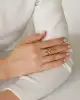 Aqualis Taşlı Altın Yüzük
