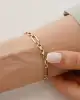 Yassı Ataç Halka Zincir Bileklik