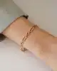 Yassı Ataç Halka Zincir Bileklik