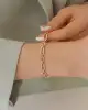 Yassı Ataç Halka Zincir Bileklik