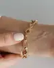 Köşeli Halka Zincir Bileklik