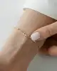 Çizgi Altın Bileklik