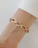 Düğüm Detaylı Ataç Zincir Bileklik