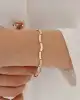 Dalgalı Altın Bileklik