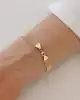 Sıra Çizgi Altın Bileklik
