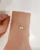 Renkli Dorikalı Kelebek Sallantılı Bileklik