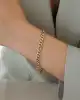 Taşlı Gurmet Zincir Bileklik