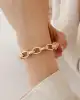 Bold Oval Halkalı Zincir Bileklik