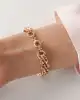 Mix Zincirli Altın Bileklik