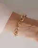 Desenli Halkalı Zincir Bileklik