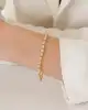 Yassı Dorika Toplu Altın Bileklik