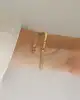 Balıksırtı Kordonlu Altın Saat