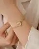 Balıksırtı Kordonlu Altın Saat