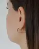 Altın Kalp Küpe