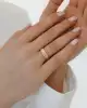 Taşlı Vintage Altın Yüzük
