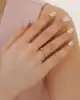 Dorika Toplu Altın Yüzük