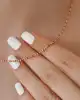 Kırmızı Mineli Mini Kapsül Zincir