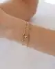 İkili Zincirli Kutup Yıldızı Bileklik