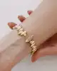 Kapsül Zincir Altın Bileklik