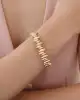Kapsül Zincir Altın Bileklik