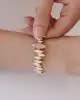 Kapsül Zincir Altın Bileklik