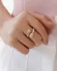 Kutup Yıldızlı Sarmal Yüzük