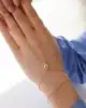 Taşlı Yonca Figürlü Altın Şahmeran