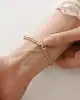 Renkli Taşlı Gurmet Zincir Bileklik