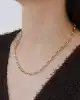 Oval Ataç Zincir Kolye