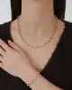 Oval Ataç Zincir Kolye