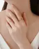 Altın Tasarım Sade Yüzük