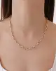 Köşeli Halka Zincir Kolye