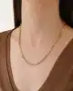 Taşlı Ataç Zincir Kolye